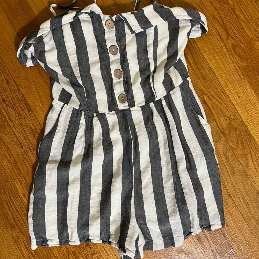 Striped Romper